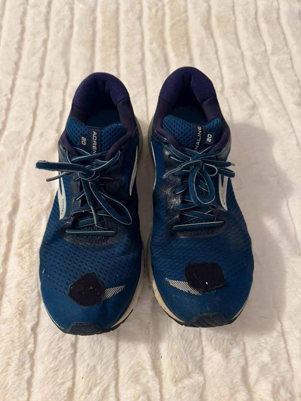 Brooks Adrenaline GTS Men's Running Shoes Navy Blue Size 11 Medium Pre-Owned